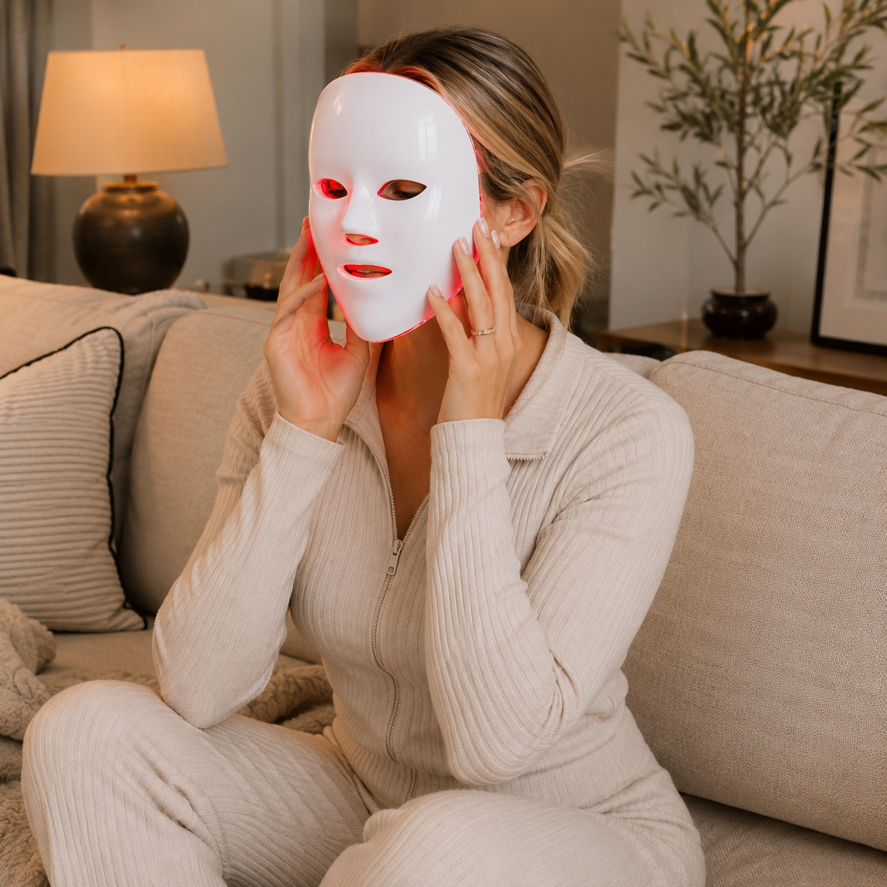 Wireless LED Face Mask