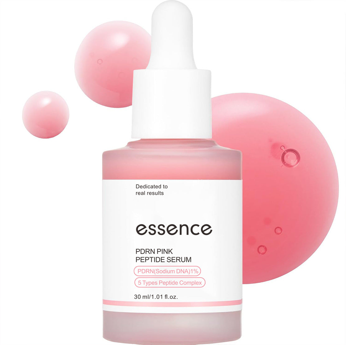 Cross-Border New Product Pink Peptide Collagen Ampoule Essence Pdrn Pink Peptlde Serum