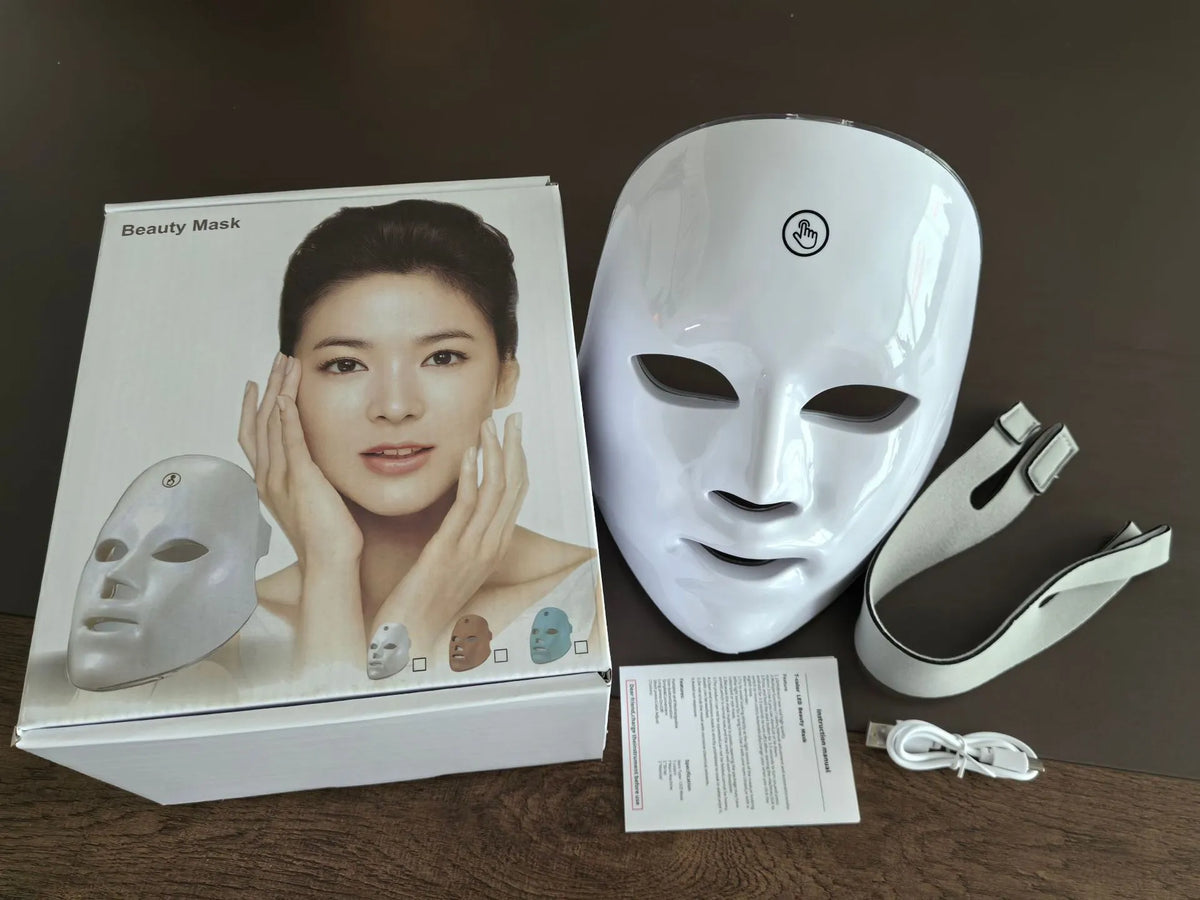 LED Seven-Color Spectrum Beauty Mask
