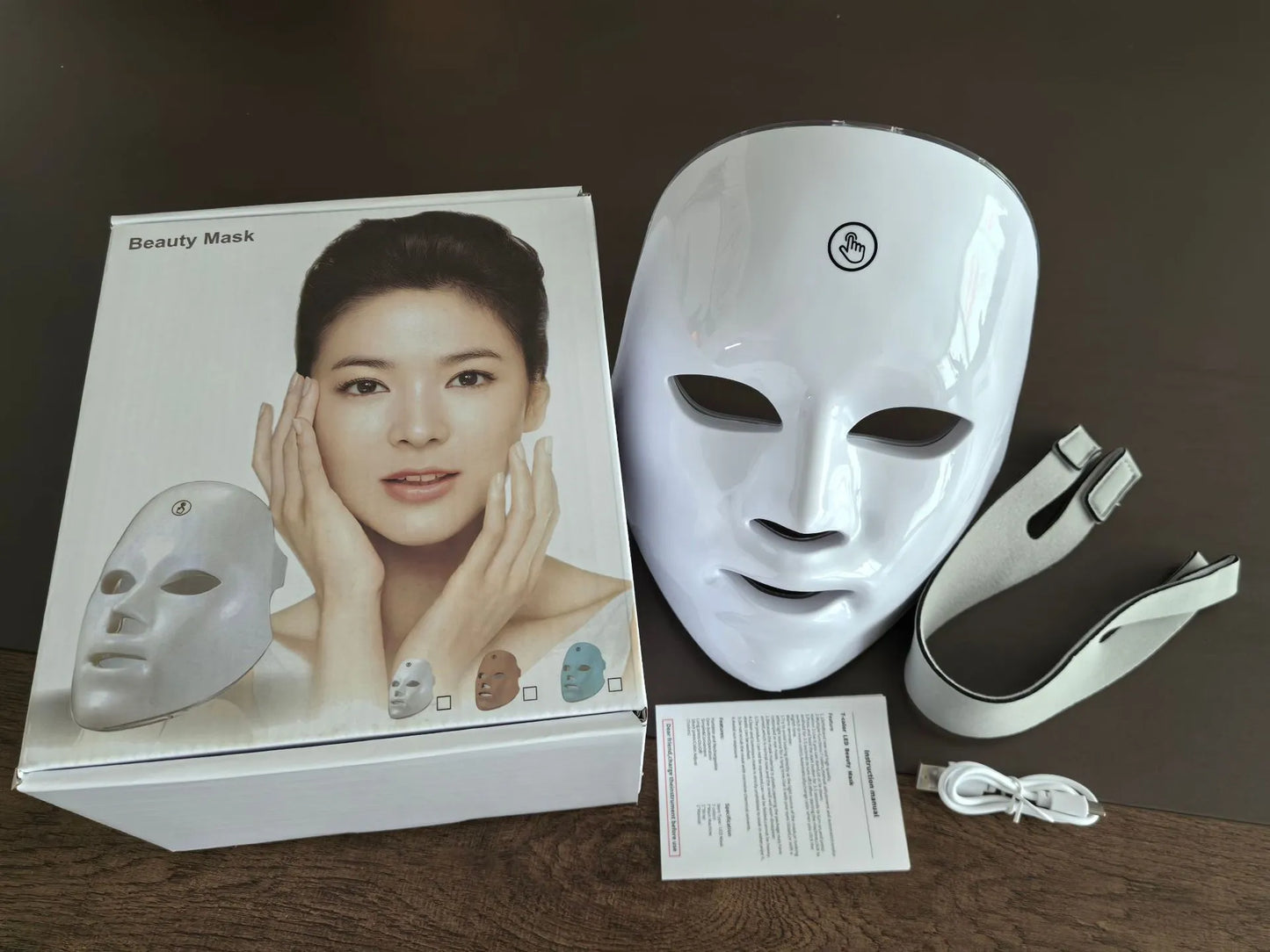 LED Seven-Color Spectrum Beauty Mask